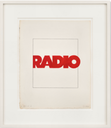 Ed Ruscha Radio