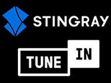 Click to enlarge Stingray and TuneIn