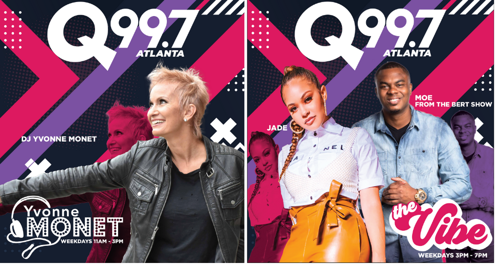 Q99.7/Atlanta Debuts New Midday and Afternoon Shows