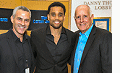 L-R: Elvis Duran Group CEO David Katz/Co-Creator of Carney Awards, Michael Ealy (''The Following)'', Actor/Carney Award recipient, Actor/Co-Creator of Carney Awards Brian Carney.