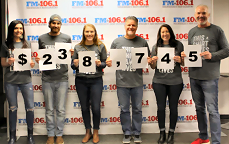 Click to enlarge WMIL/Milwaukee two-day St. Jude Radiothon