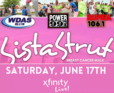 Sixth annual Sista Strut breast cancer walk