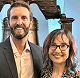 Andrew Burge, RP and Loraine Ballard Morrill, Director of News and Community Affairs