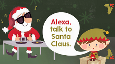 New iHR Alexa Skill Lets You Hear Santa's Music