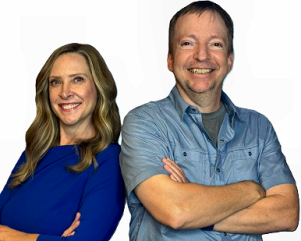 April Hill and Steve Berg