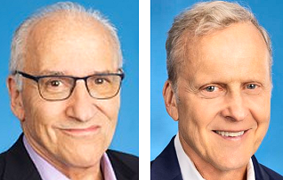 Bob Sirott and John Landecker