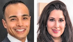 Chad Lopez and Heather Cohen