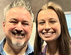 Click to enlarge Chris Marino and Marissa Contelmo