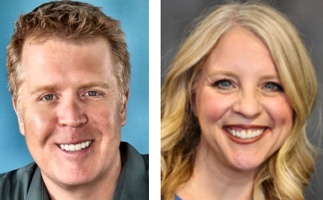 Curt Kruse and Jen Pirak