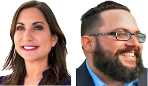 Dara Kalvort and Eduardo Martinez