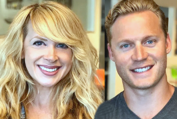 Rob Stone and Holly Hutton