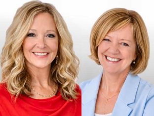 Jeanne Ives and Amy Jacobson