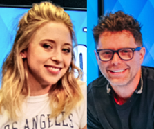 Kalie Shorr and Bobby Bones