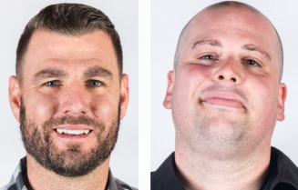 Kevin Frandsen and Drew Hoffar