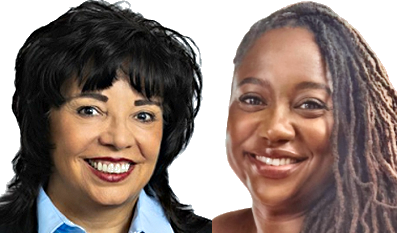 Maryann Alvarez and Gretchen Waller