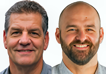Mike Golic Sr. and Mike Golic Jr.